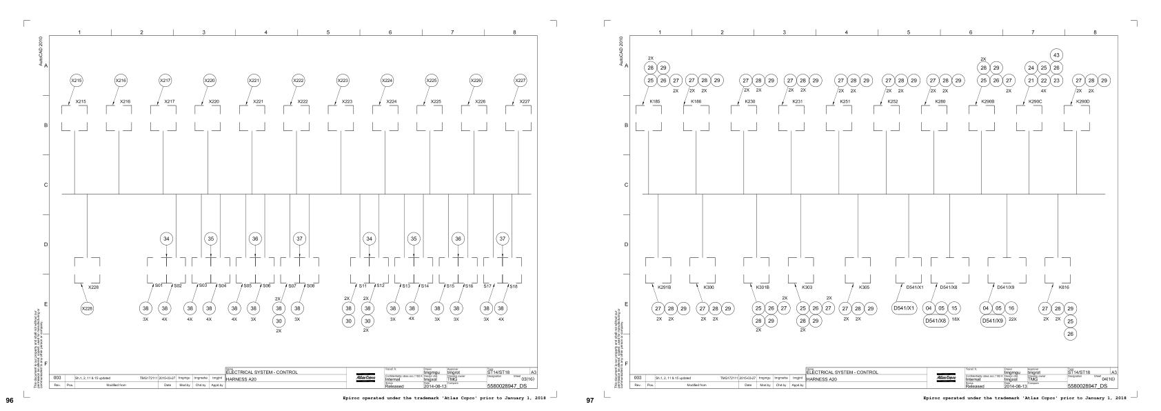 Epiroc Scooptram ST14 Diagrams and Drawings 8997779000 2
