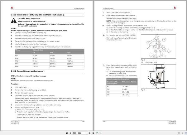 Fendt Tractor 300 Vario GEN4 VIN 351 354 Service Manuals and Diagrams 2