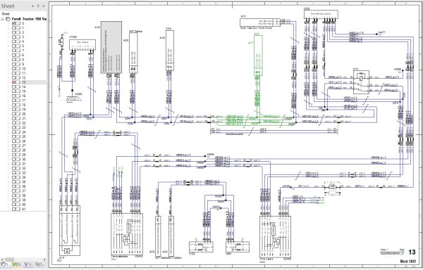 Fendt Tractor 700 Vario Gen7 VIN 706 707 708 709 710 Service Manuals and Diagrams 3