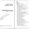 Fendt Tractor 800 Vario S4 VIN 839 840 841 842 Workshop Manual and Diagram 1
