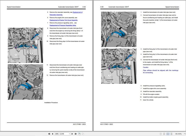 Geely Monjaro KX11 2023 Service Manual 2