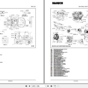 Hamech Forklift V1318LP Parts Manual 2