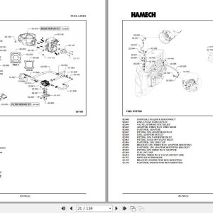 Hamech Forklift V34 Parts Manual 2