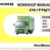 Hino Truck DUTRO Workshop Manual 1