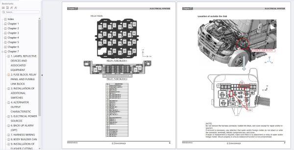 Hino Truck USA Workshop Manual Body Builder Book PDF 2017 2026 3
