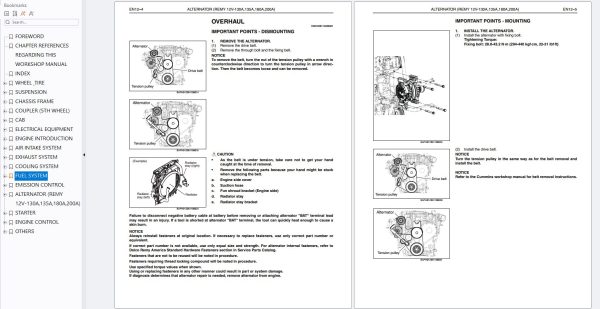 Hino Truck USA Workshop Manual Body Builder Book PDF 2017 2026 4