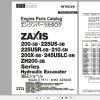 Hitachi Isuzu Engine 4HK1 XZSA03 Parts Catalog 4HK1 XZSA03 13 1