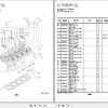 Hitachi Isuzu Engine 4HK1 XZSA04 Parts Catalog 4HK1 XZSA04 11 2