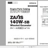 Hitachi Isuzu Engine 4JJ1 XZSA02 Parts Catalog 4JJ1 XZSA02 12 1
