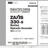 Hitachi Isuzu Engine 6HK1 XASA11 Parts Catalog 6HK1 XASA11 11 1