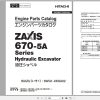 Hitachi Isuzu Engine 6WG1 XKSA02 Parts Catalog 6WG1 XKSA02 8 1