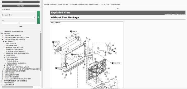 Infiniti QX50 J55 2022 March 2024 Service Manual Wiring Diagrams 1