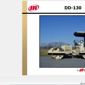 Ingersoll Rand Blaw Knox DD 130 All Diagram Maintenance Manual 1