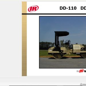 Ingersoll Rand Blaw Knox DD 90 to 110 All Diagram Maintenance Manual 1