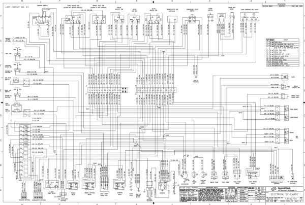Ingersoll Rand Blaw Knox DD CR Hydraulic Electrical Diagrams 1