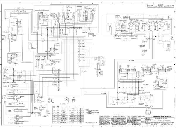 Ingersoll Rand Blaw Knox IR Forks Hydraulic Electrical Diagrams 2