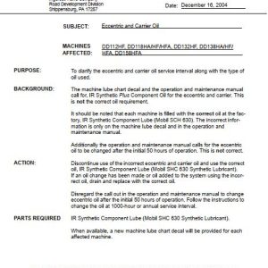 Ingersoll Rand Blaw Knox IR and BK Parts and Service News 1