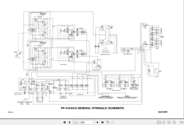 Ingersoll Rand Blaw Knox PF 161 410 4410 Service Manuals 3