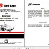 Ingersoll Rand Blaw Knox PF 3172 PF5510 Operators Parts Service Manual 1