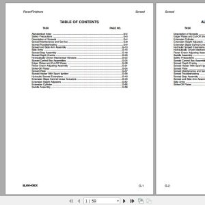 Ingersoll Rand Blaw Knox PF OMNI 3 Operators and Parts Manual 1