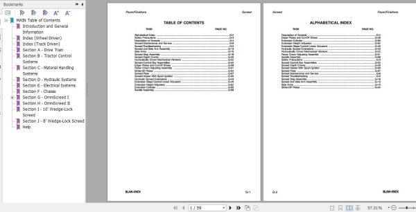 Ingersoll Rand Blaw Knox PF OMNI 3 Operators and Parts Manual 1