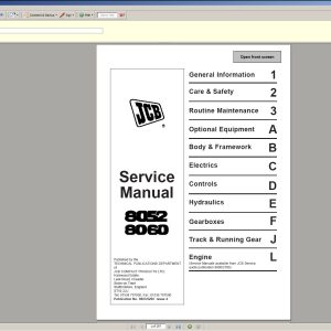 JCB Compact Serv Manuals Kg S1 Issue50 3