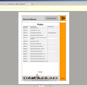 JCB Compact Serv Manuals Kg S2 Issue50 3