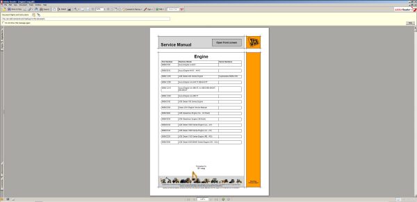 JCB Compact Serv Manuals Kg S2 Issue50 3