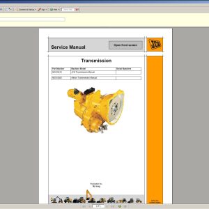 JCB Compact Serv Manuals Kg S2 Issue50 4