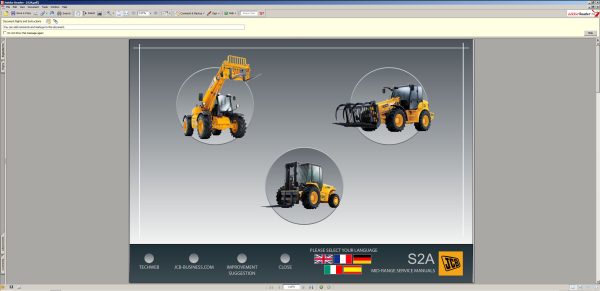 JCB Compact Serv Manuals Kg S2A Issue50 1