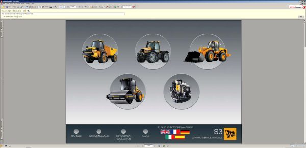 JCB Compact Serv Manuals Kg S3 Issue50 1