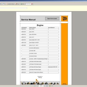 JCB Compact Serv Manuals Kg S3 Issue50 7