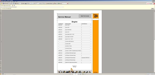 JCB Compact Serv Manuals Kg S3 Issue50 7