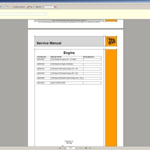 JCB Compact Serv Manuals Kg S3 Issue50 8