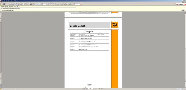 JCB Compact Serv Manuals Kg S3 Issue50 8