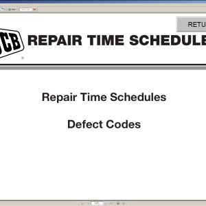 JCB Service Manuals all Models 7