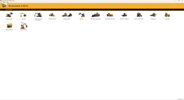 JCB ServiceMaster4 05.2025 V25.4.2 Diagnostic Program 1