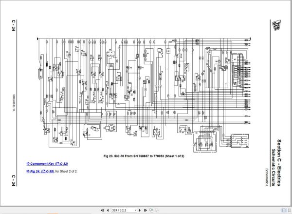 JCB Telescopic Handler 530 70 to 540 170 Service Manual 5