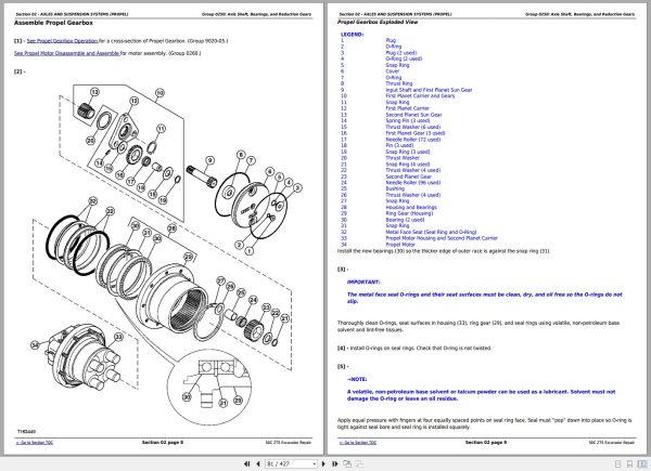 John Deere Excavator 50C ZTS Repair Technical Manual TM2057 2