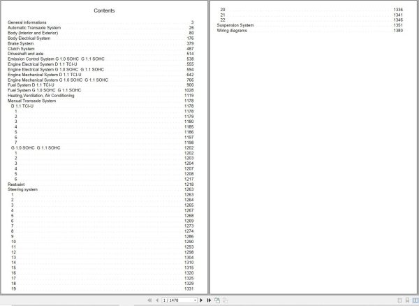 KIA Picanto 2004 2011 Workshop Manual 1