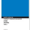 Kobelco Excavator 27SR Acera Tier 4 Parts Manual S3PV00033ZE01NA 1