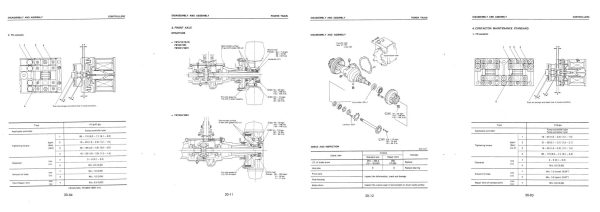 Komatsu Forklift FB10 5 to FB18S 5 Shop Manual FB10 18.5 BE3 2