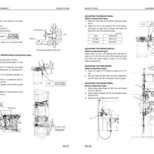 Komatsu Forklift FB10RL 12 to FB18RJW 12 Shop Manual BRA12E1 01 2