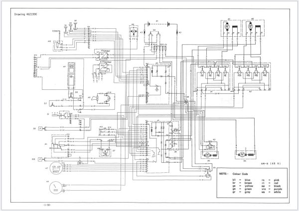 Komatsu Forklift FB13MV 1E to FB25GH 1E Shop Manual FB13MV 30H.1EELE BE1 2