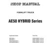 Komatsu Forklift FB15HB 12 FB18HB 12 FB20AHB 12 Shop Manual BHA12E1 05 1