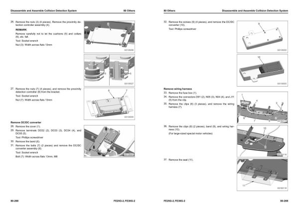 Komatsu Forklift FE25G 2 FE30G 2 Shop Manual WEN00008 05 2