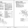 Kubota BX2811 DRIVE SYSTEM K CONNECT Instruction Sheet 77700 07786 2
