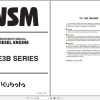 Kubota Engine 07 E3B SERIES Workshop Manual 9Y111 01032 1