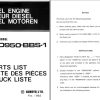 Kubota Engine D950 BBS 1 Parts List 1