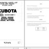 Kubota Engine EA300 ENB1 1 Illustrated Parts List 97898 55910 1